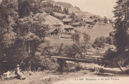 Suisse - Champéry - Au Petit Paradis - Oblitérée 1913 - Champéry