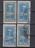 ⁕ Portugal 1937 ⁕ 100th Medical Faculty Mi.598 ⁕ 4v ( 1v MH + 3v Used) - Oblitérés