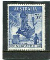 AUSTRALIA - 1947  3 1/2d  NEWCASTLE   MINT  SG 220 - Nuevos