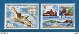 TAAF;1988; 2  TP PA N° 100/101 " Ile Des Pingouins " ;NEUFS**;MNH - Collections, Lots & Series