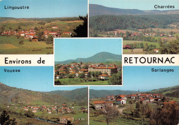 Environs De RETOURNAC (43) - Lingoustre Charrées Vousse Sarlanges Cpm GF - Retournac