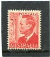 AUSTRALIA - 1950  2 1/2d  KGVI  MINT  NH  SG 237c - Mint Stamps