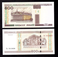 BIELORUSSIA 500 RUBLI 2000 PIK 27 FDS - Bielorussia