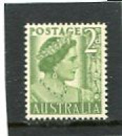 AUSTRALIA - 1950   2d  QUEEN ELISABETH  MINT NH  SG 237 - Neufs
