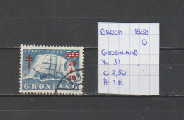 (TJ) Groenland 1958 - YT 31 (gest./obl./used) - Oblitérés