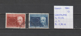 (TJ) Groenland 1963 - YT 53/54 (gest./obl./used) - Used Stamps