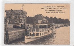 Tamise-Anvers Par Steamers Wilford. * - Temse