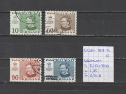 (TJ) Groenland 1973-'74 - YT 72/73 + 78/79 (gest./obl./used) - Gebraucht