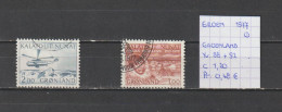 (TJ) Groenland 1977 - YT 88 + 92 (gest./obl./used) - Used Stamps