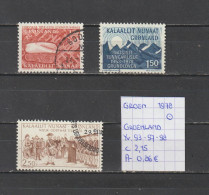 (TJ) Groenland 1978 - YT 93 + 97 + 98 (gest./obl./used) - Gebraucht