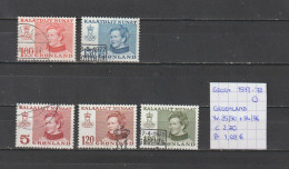 (TJ) Groenland 1977-'78 - YT 89/90 + 94/96 (gest./obl./used) - Gebraucht