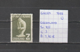 (TJ) Groenland 1979 - YT 105 (gest./obl./used) - Gebruikt