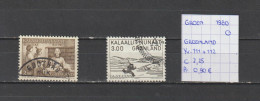 (TJ) Groenland 1980 - YT 111 + 112 (gest./obl./used) - Gebraucht