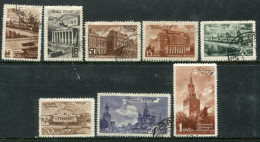 SOVIET UNION 1946 Moscow Views Used.  Michel 1056-63 - Used Stamps