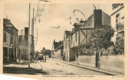 SAINT BRISSON SUR LOIRE RUE PRINCIPALE LA POSTE - Autres & Non Classés