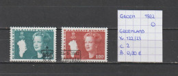 (TJ) Groenland 1982 - YT 122/23 (gest./obl./used) - Oblitérés