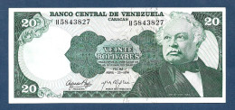 Venezuela 20 Bolivares 1974 P53a UNC- - Venezuela