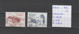 (TJ) Groenland 1982 - YT 126/27 (gest./obl./used) - Oblitérés