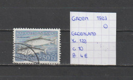 (TJ) Groenland 1983 - YT 128 (gest./obl./used) - Usati