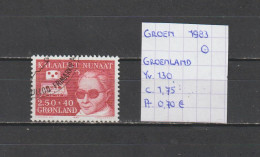 (TJ) Groenland 1983 - YT 130 (gest./obl./used) - Gebruikt