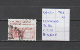 (TJ) Groenland 1983 - YT 134 (gest./obl./used) - Usati