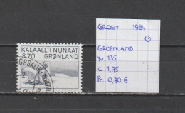 (TJ) Groenland 1984 - YT 135 (gest./obl./used) - Gebraucht