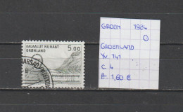 (TJ) Groenland 1984 - YT 141 (gest./obl./used) - Usati