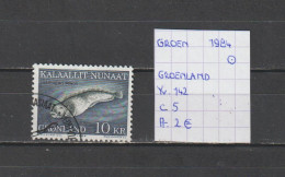 (TJ) Groenland 1984 - YT 142 (gest./obl./used) - Gebruikt
