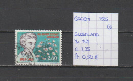 (TJ) Groenland 1985 - YT 147 (gest./obl./used) - Usados