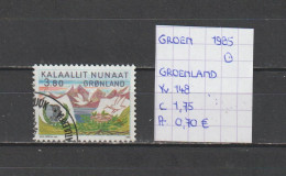 (TJ) Groenland 1985 - YT 148 (gest./obl./used) - Usati