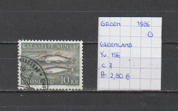 (TJ) Groenland 1986 - YT 156 (gest./obl./used) - Gebruikt