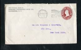 "USA" 1907, Ganzsachenumschlag K1 "ROCHESTER, N.Y." (C321) - 1901-20