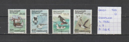 (TJ) Groenland 1989 - YT 179/82 (gest./obl./used) - Usati