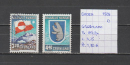 (TJ) Groenland 1989 - YT 183/84 (gest./obl./used) - Used Stamps