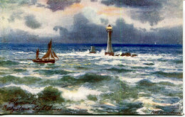 TUCKS OILETTE - WIMBUSH - 7507 - PLYMOUTH III - EDDYSTONE LIGHTHOUSE - Wimbush