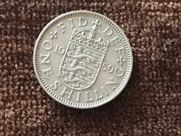 Münze Münzen Umlaufmünze Großbritannien 1 Shilling 1959 Englisches Wappen - I. 1 Shilling