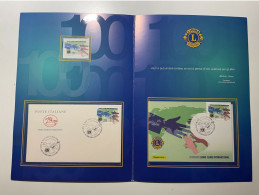 2017 Folder Filatelico Centenario Lions Club International Edizione Limitata - Folder