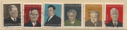 Australien 1975 Berühmte Australier MiNr. 573-578 Satz Gestempelt Australia Used Scott: 610-615 YT: 558-563 Sg: 590-595 - Used Stamps