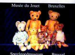 BRUXELLES Musee Du Jouet  Famille Ours De Tous Poils Et De Tous Horizons - Musea