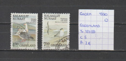 (TJ) Groenland 1990 - YT 187/88 (gest./obl./used) - Usados