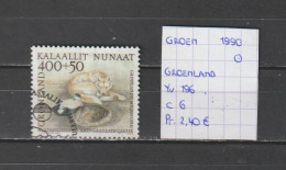 (TJ) Groenland 1990 - YT 196 (gest./obl./used) - Oblitérés