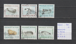 (TJ) Groenland 1991 - YT 199/204 (gest./obl./used) - Gebraucht