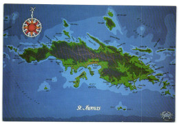 St. Thomas - U.S. Virgin Islands - A Hand-screened Print On Canvas By Jim Tillet - Islas Vírgenes Americanas