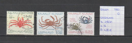 (TJ) Groenland 1993 - YT 219/21 (gest./obl./used) - Used Stamps