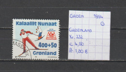 (TJ) Groenland 1994 - YT 232 (gest./obl./used) - Oblitérés