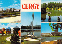 95 - CERGY Les Maradas Ecole Des Plants Les Etangs La Prefecture Le Parc. 1982 - Cergy Pontoise