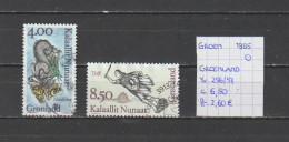 (TJ) Groenland 1995 - YT 256/57 (gest./obl./used) - Oblitérés