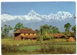 Machpuchare And The Annapurna Range From Pokhara - Népal