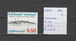 (TJ) Groenland 1996 - YT 271 (gest./obl./used) - Usati