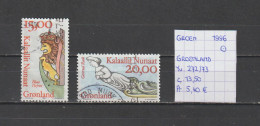 (TJ) Groenland 1996 - YT 272/73 (gest./obl./used) - Used Stamps